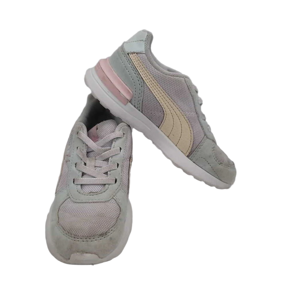 Faux Lace Sneakers / Swoosh Stripe