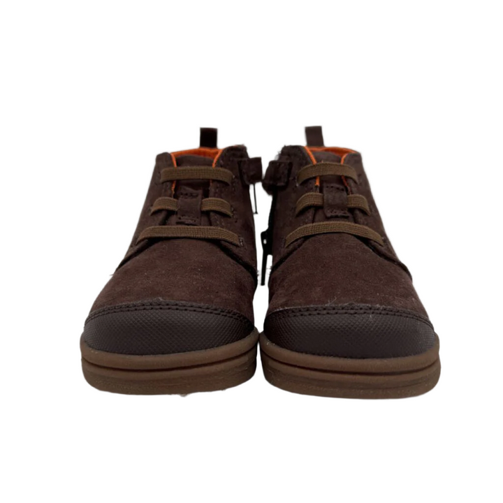 Suede Boots/Zip Up
