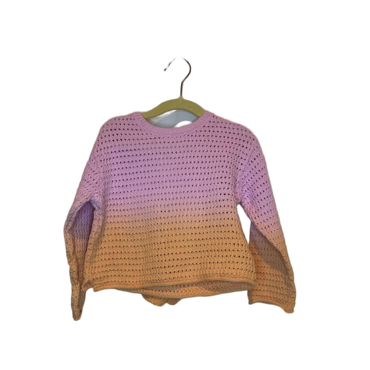 LS Crochet Top + Shorts Sets