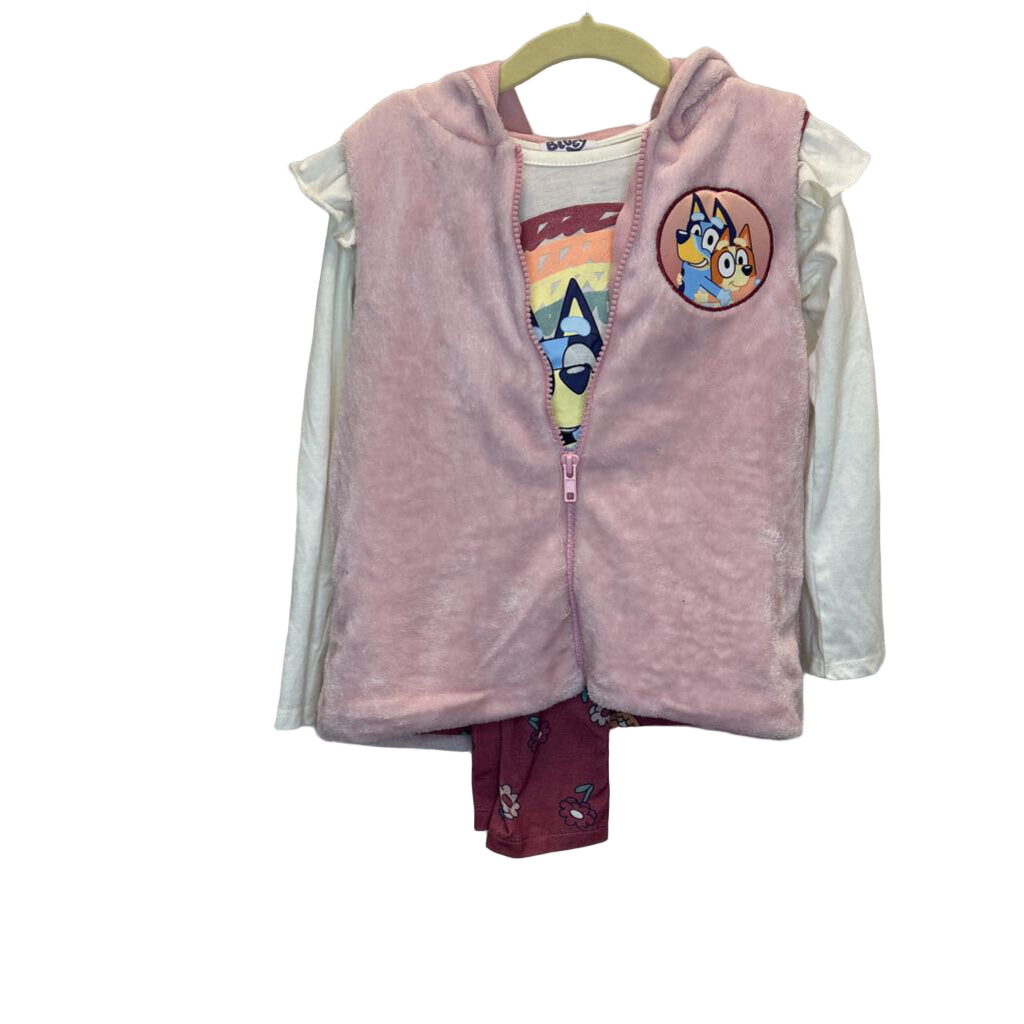 Bluey Vest Set