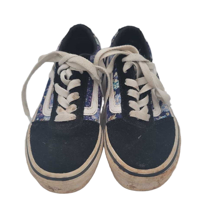 Lace Up Sneakers / Flowers
