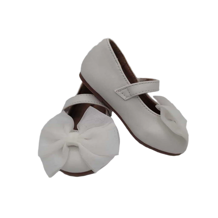 Velcro Clasp Flower Girl Shoes