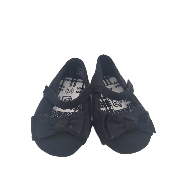 Mary Janes/Velcro Strap/Bow