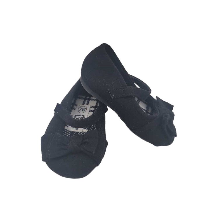 Mary Janes/Velcro Strap/Bow