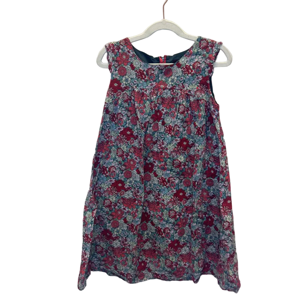 Sleeveless Floral Dress