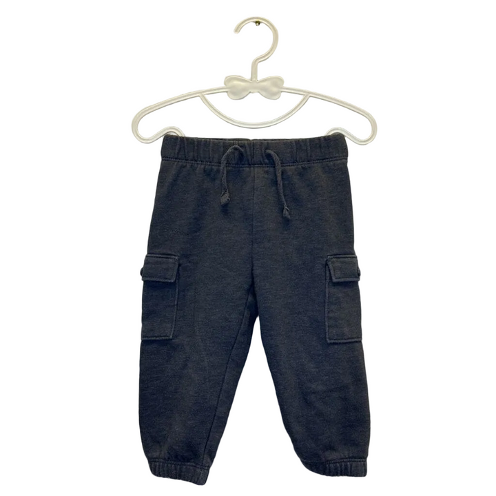 Drawstring Cargo Sweatpants