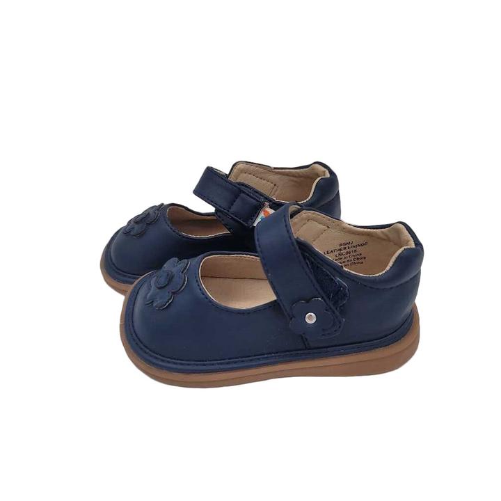 Velcro Mary Janes / Flowers