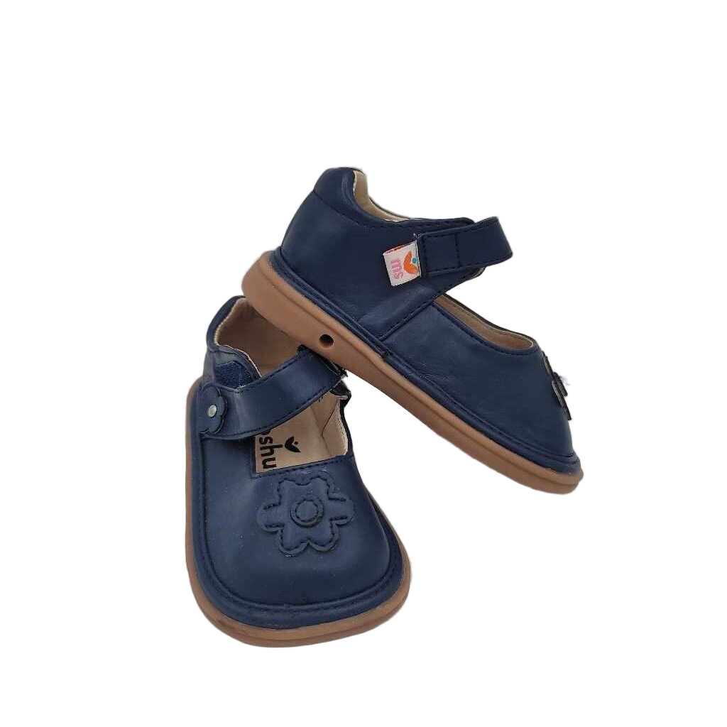 Velcro Mary Janes / Flowers
