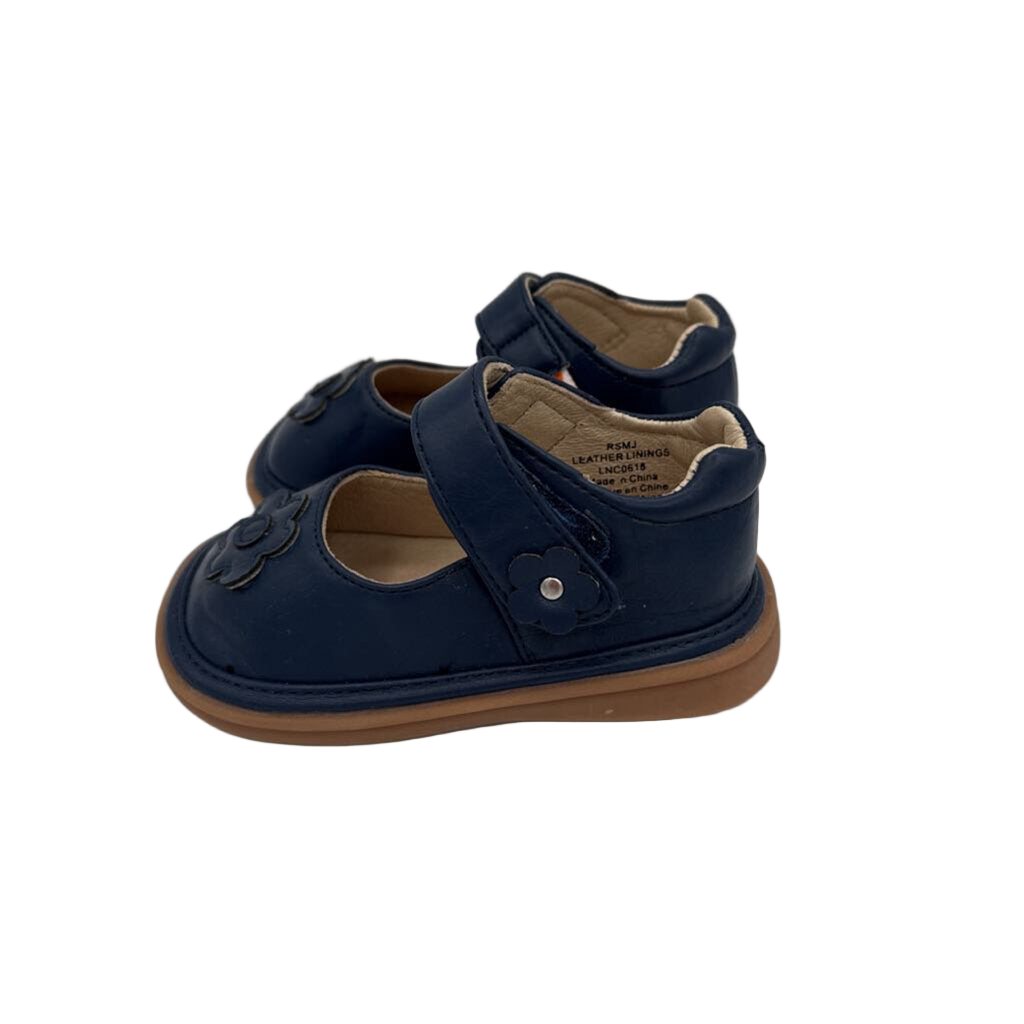 Velcro Mary Janes / Flowers