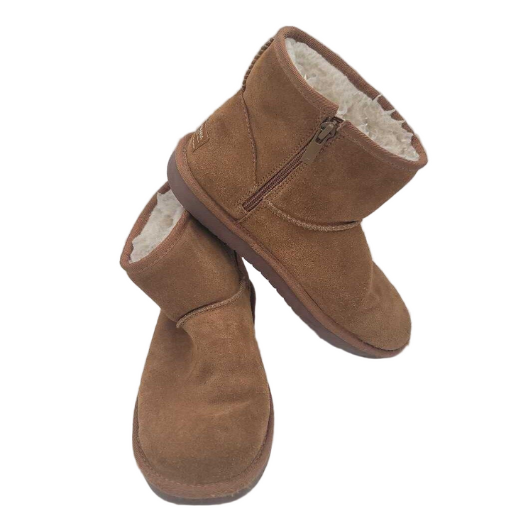 Zip Up Fur Lined Ankle Boots