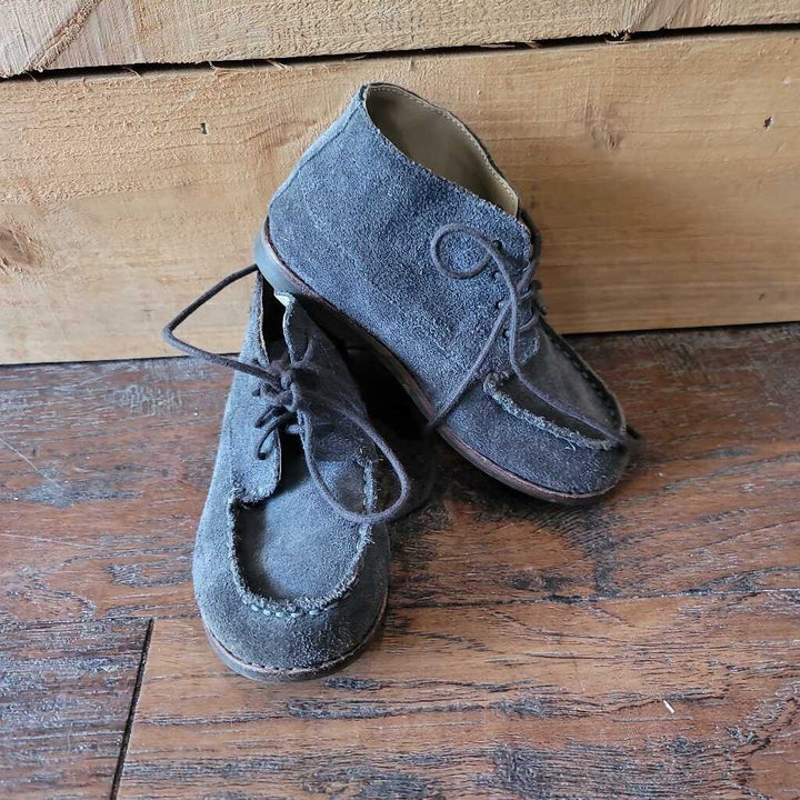 Lace Up Suede Shoes