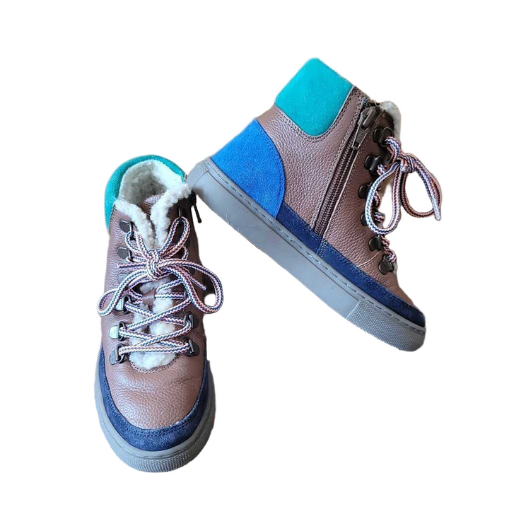 Lace + Zip Up Sneakers