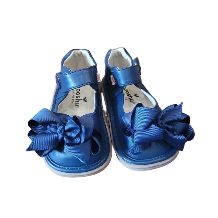 Velcro Mary Janes / Large Bow