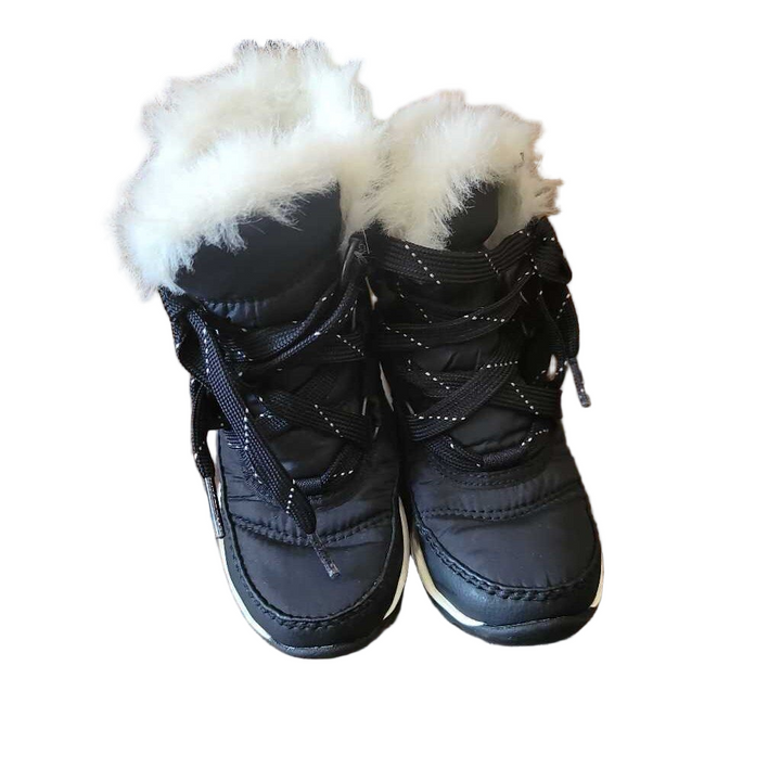 Lace Up Faux Fur Lined Winter Boots