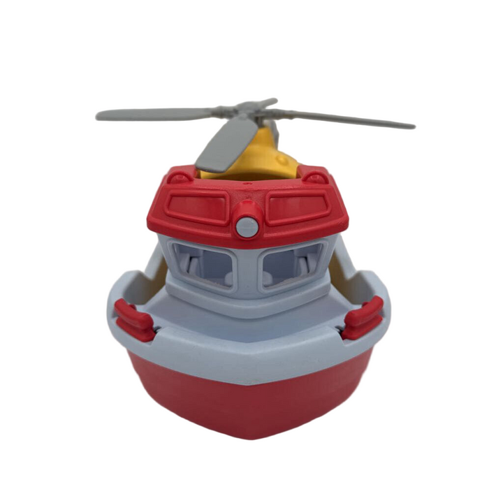 Rescue Boat & Helicopter (Missing Parts)