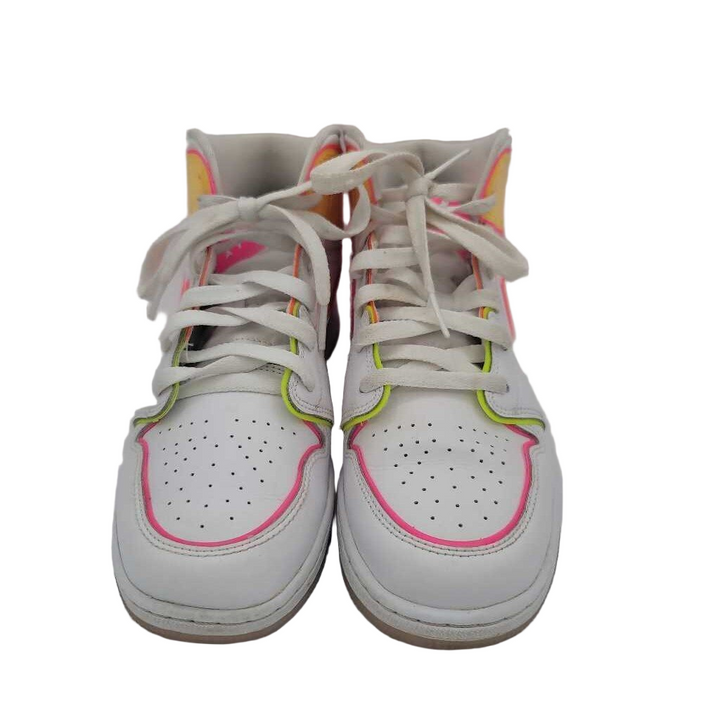 Lace Up High Top Sneakers / Neon