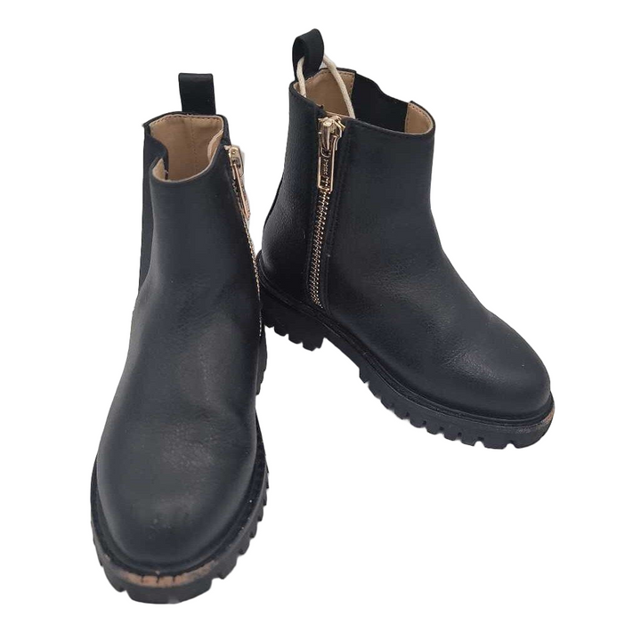 Zip Up Boots