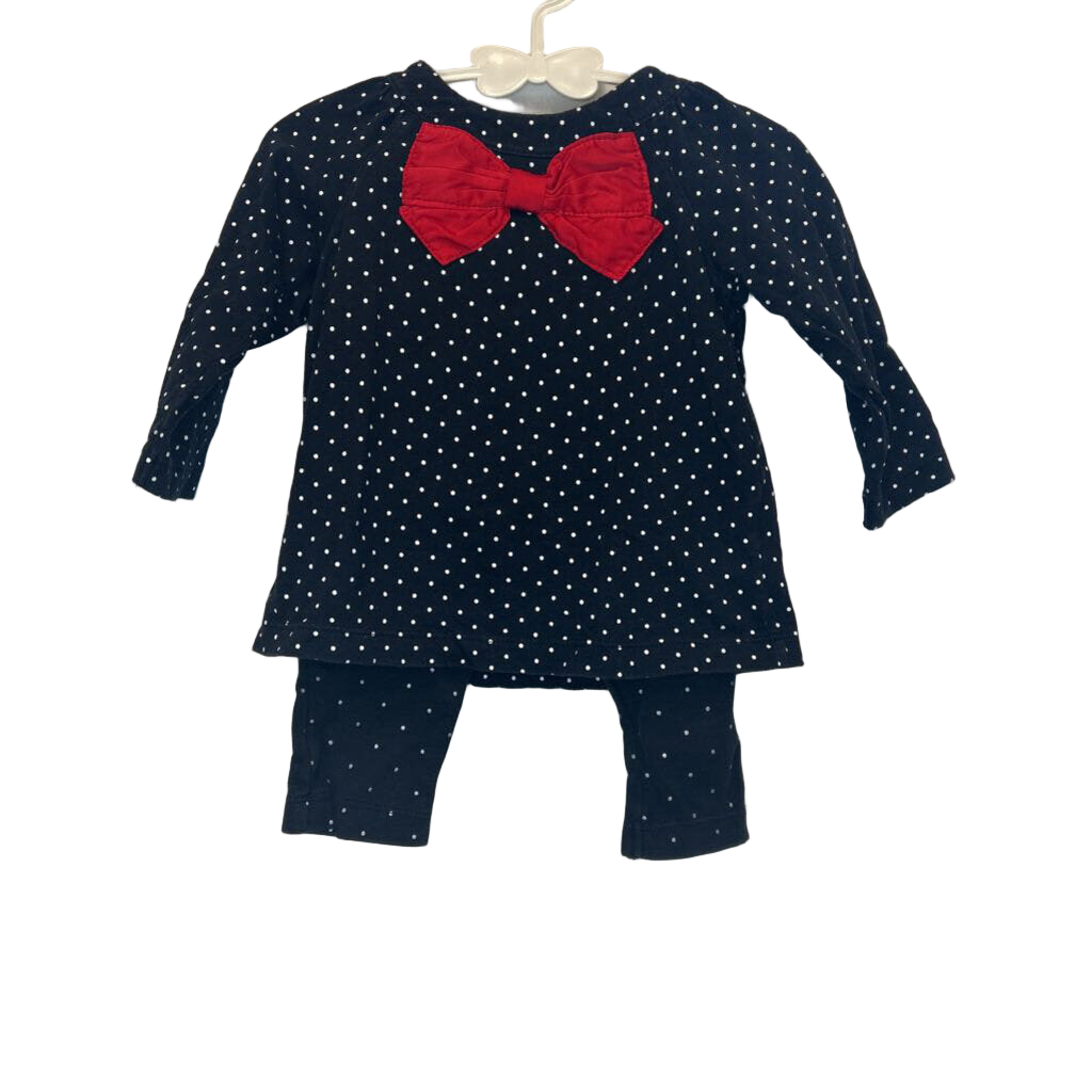 LS Polka Dot Shirt + Pants