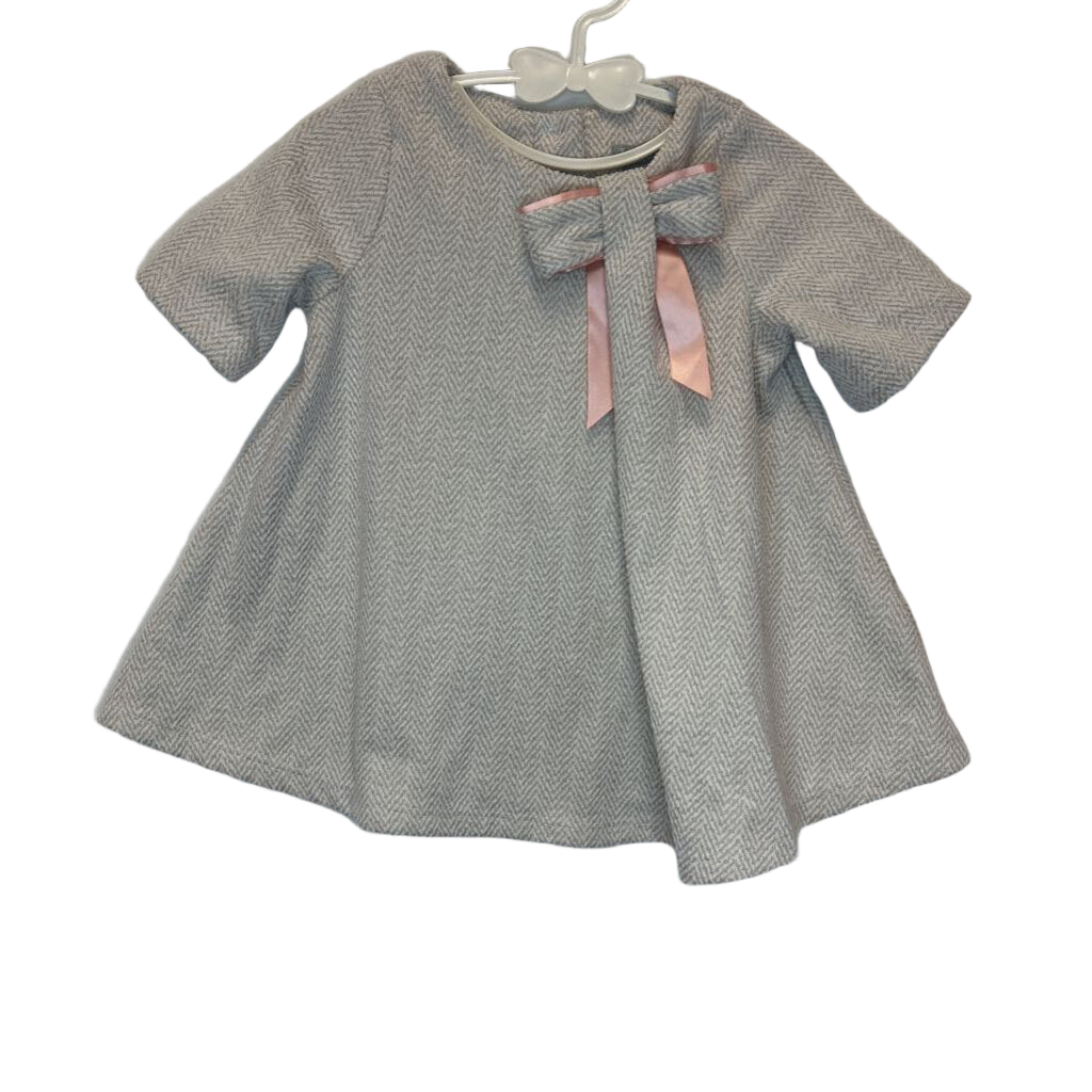 SS Dress with Neck Bow