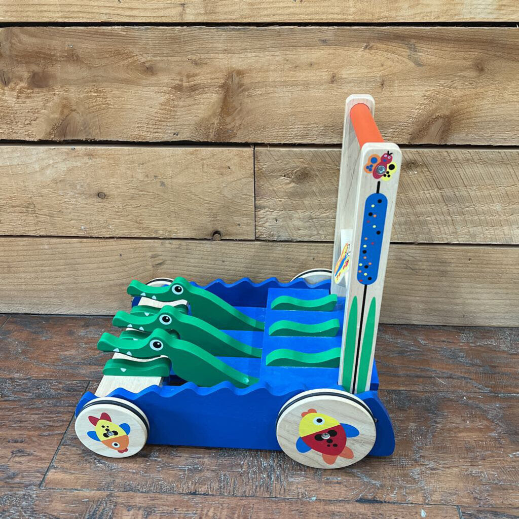 Chomp & Clack Alligator Push Toy