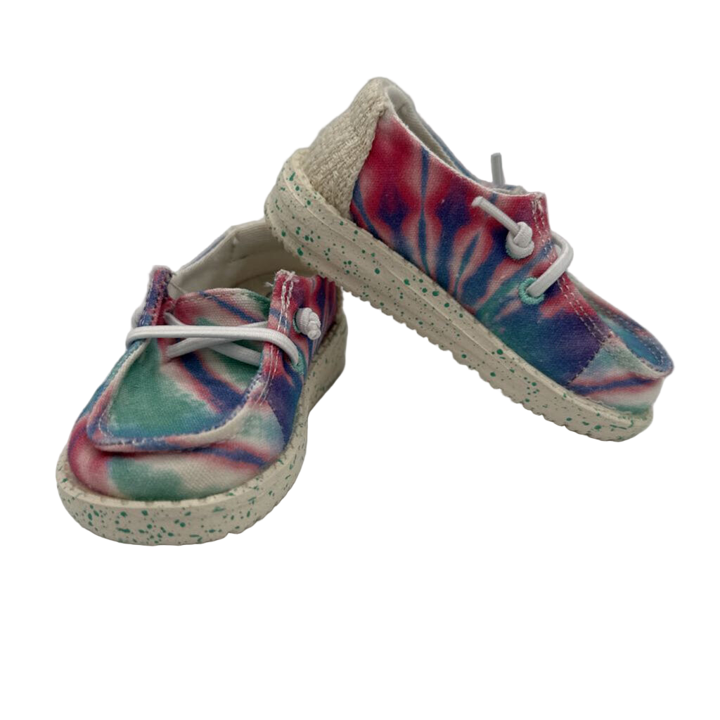 Slip On Loafers/Tie Dye
