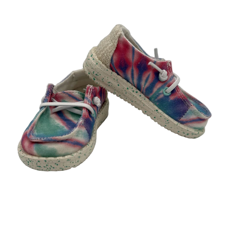 Slip On Loafers/Tie Dye