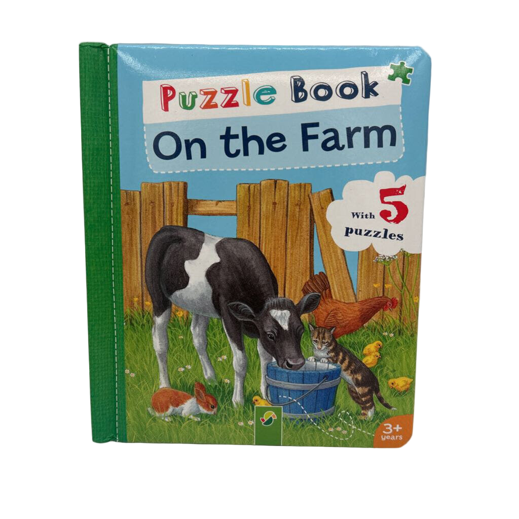 On the Farm: Puzzle Book