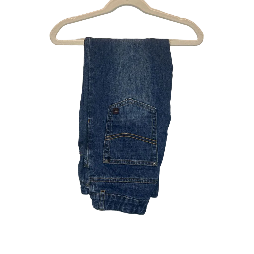 Adjustable Waist Hook Closure Jeans