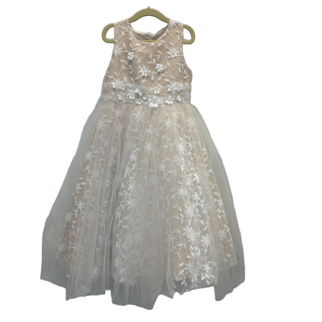 Tank Top Special Occasion Dress/Floral