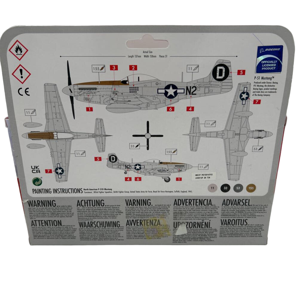 North American P-51D Mustang 1:72