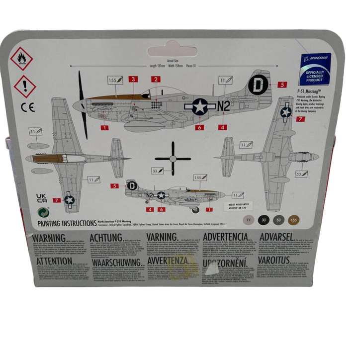 North American P-51D Mustang 1:72