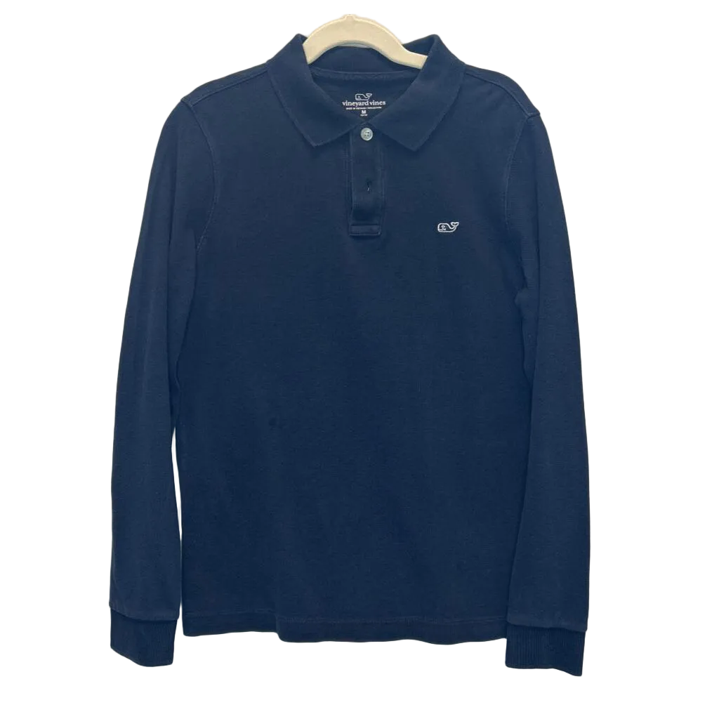 LS Collared Polo/Quarter Button