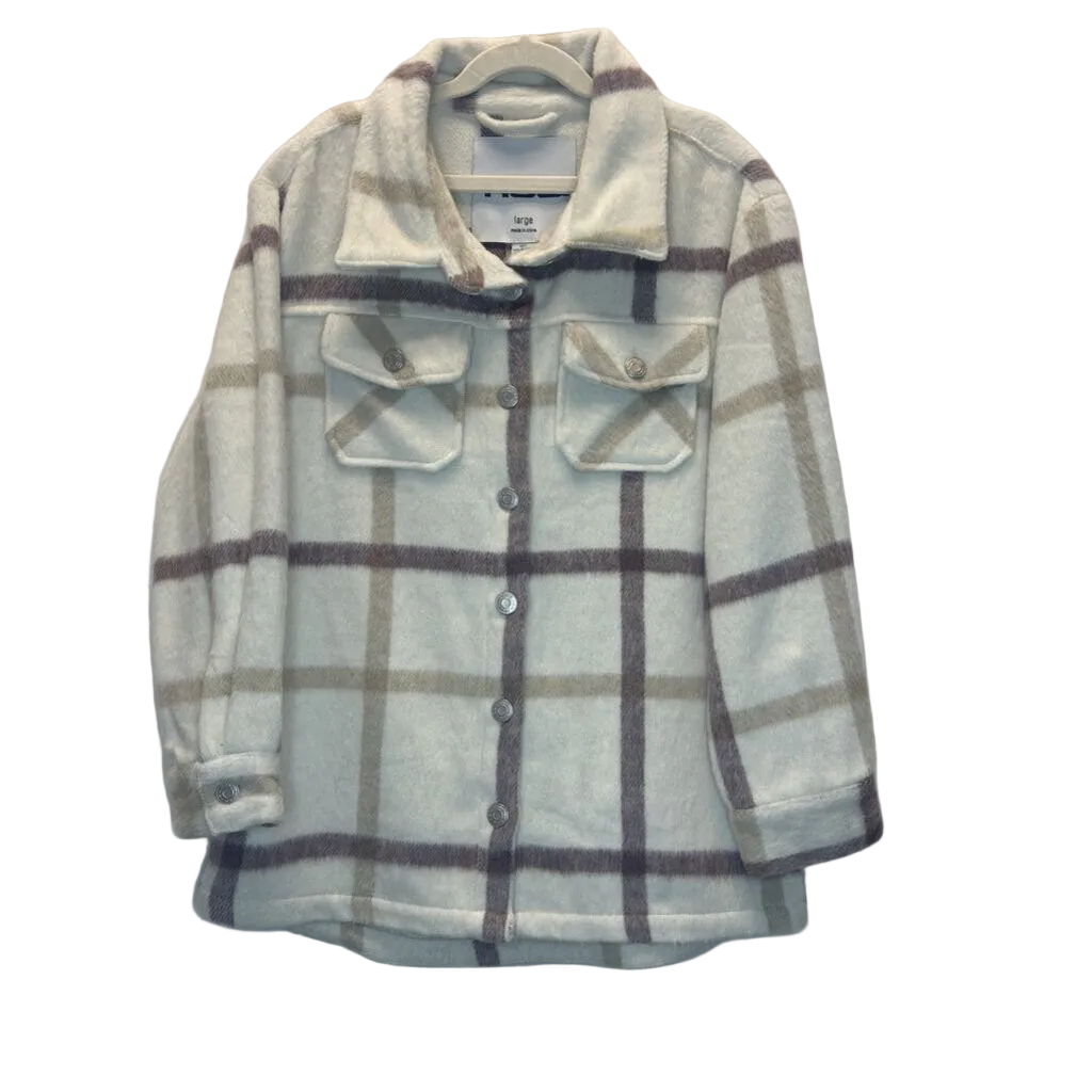 Button Down Jacket/Plaid
