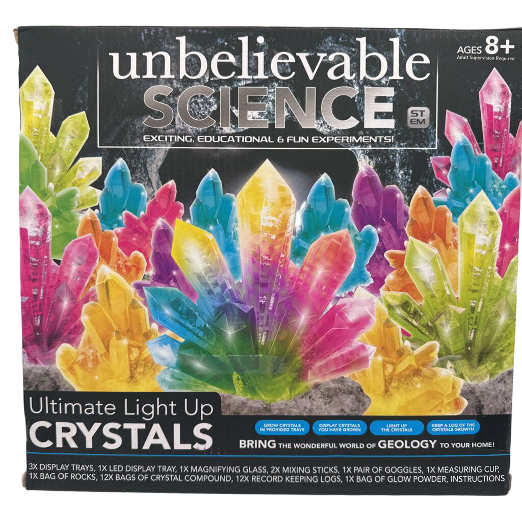 Unbelievable Science Crystal Grow Kit