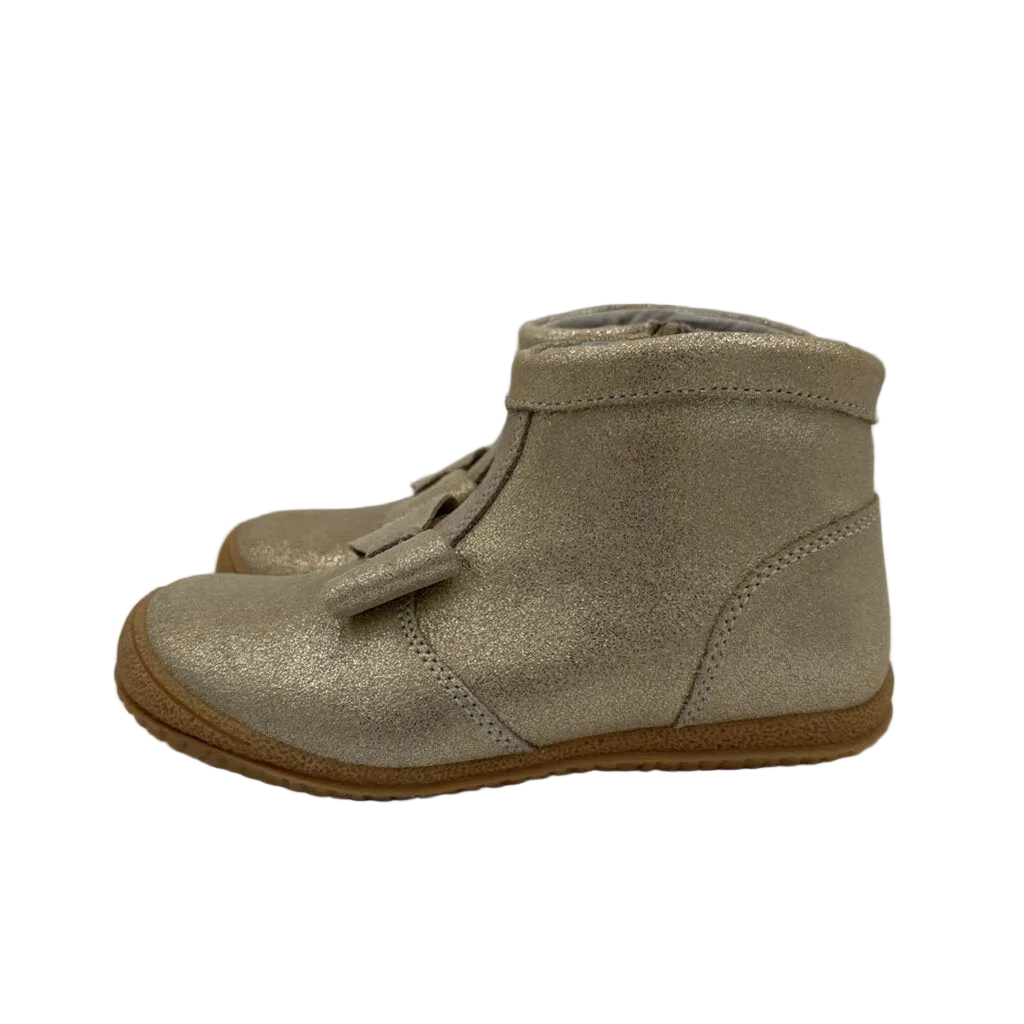 Ankle Boots/Zipper/Bow/Sparkle NEW