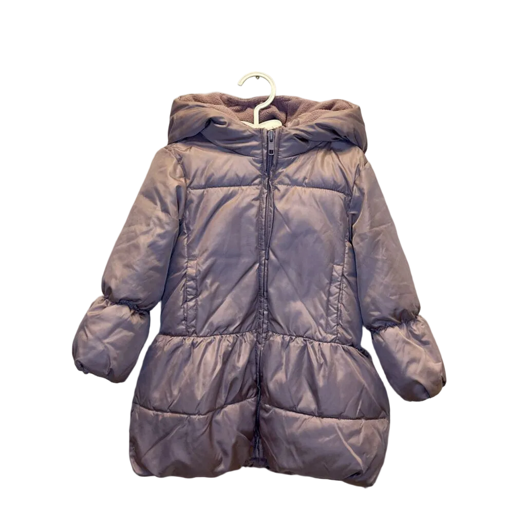 Hooded Zip Up Puffer Jacket