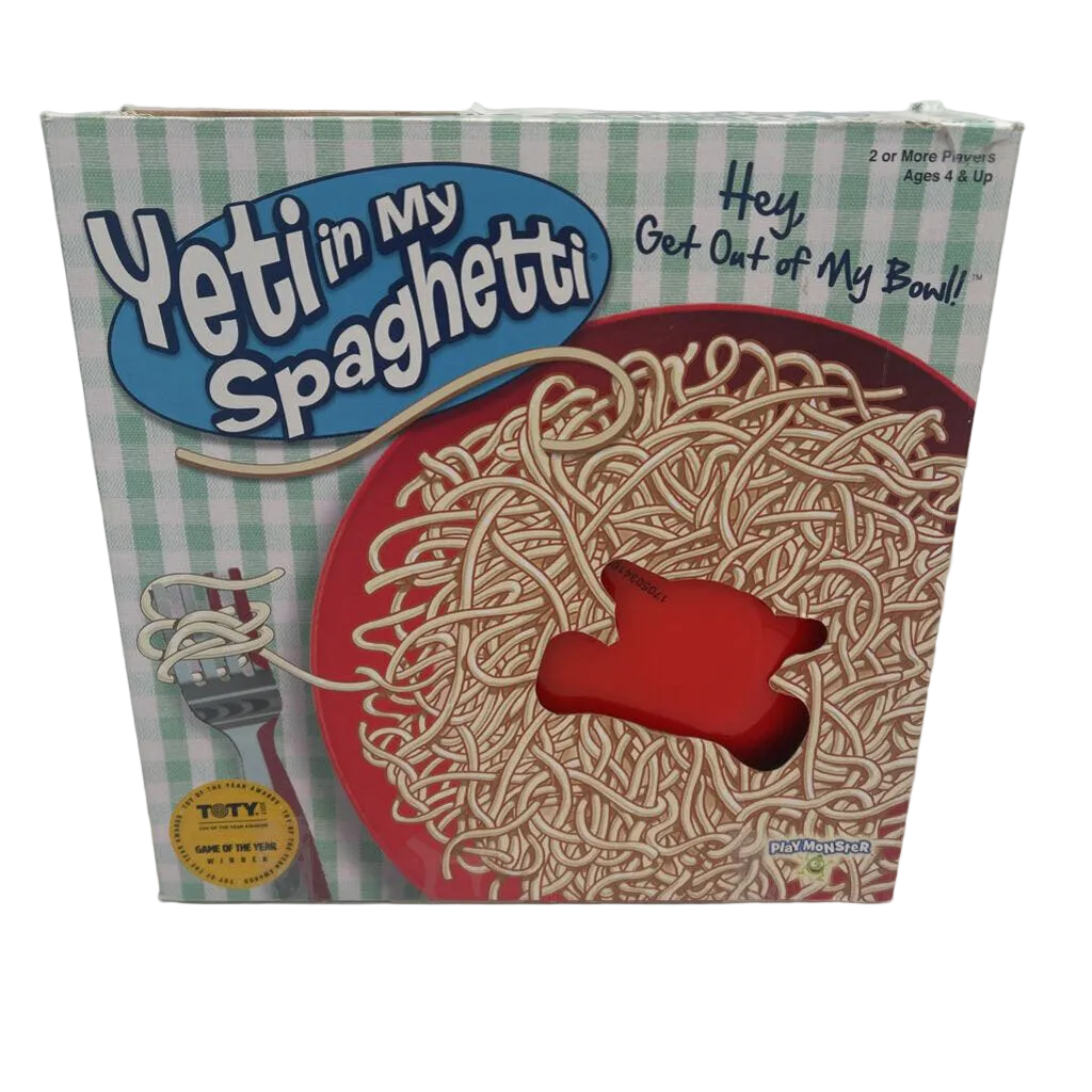 There's a Yeti in My Spaghetti