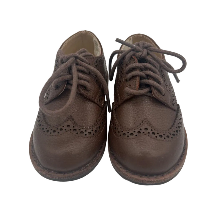 Leather Wing Tip/ Laces