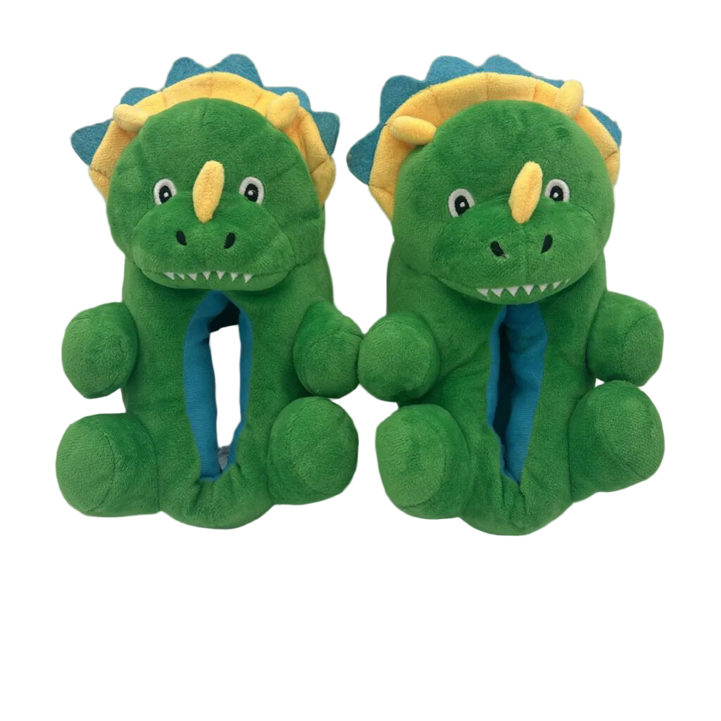 Dinosaur House Slippers