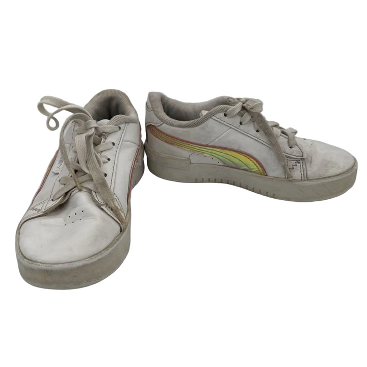 Lace Up Leather Tennis