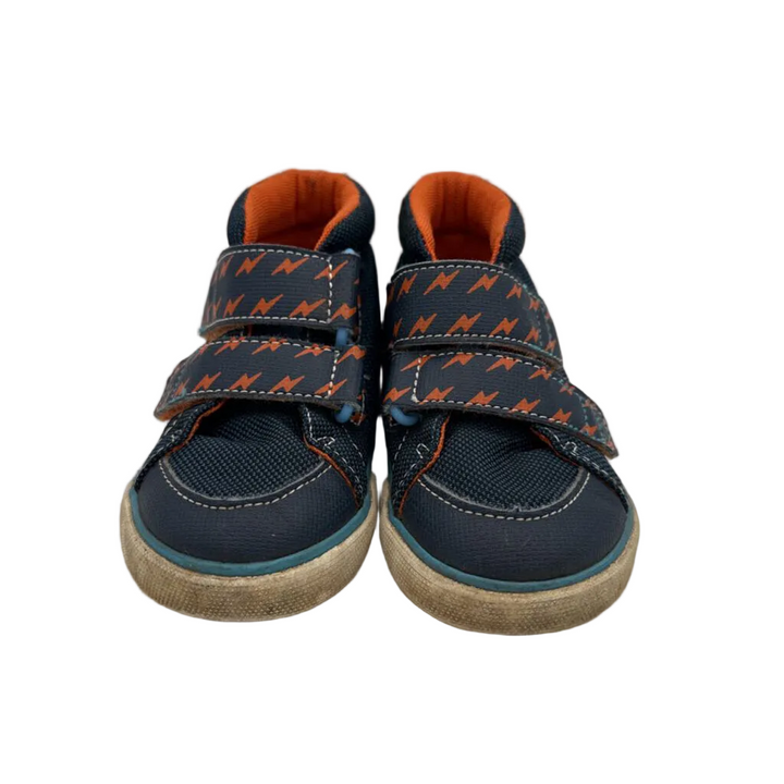 High Top Sneakers/Velcro Straps