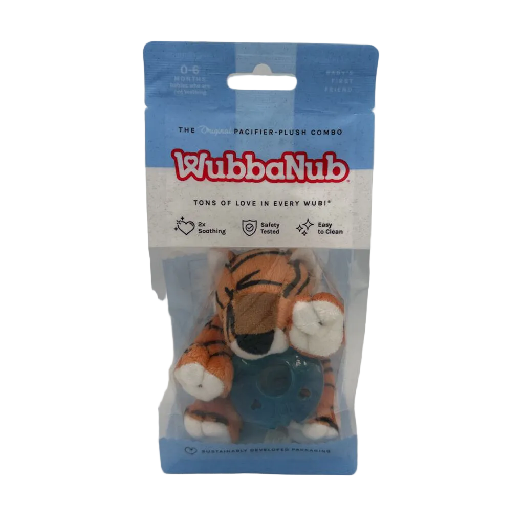 Pacifier Plush Combo/Tiger