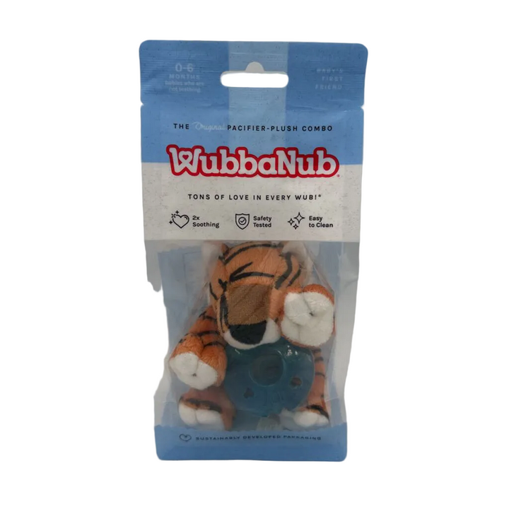 Pacifier Plush Combo/Tiger