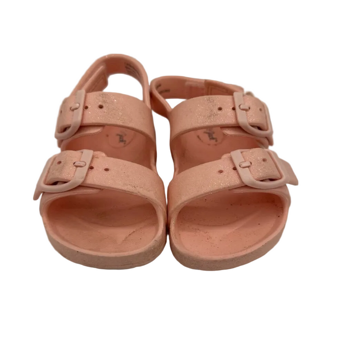 Velcro Strap Sandals/Gliiter
