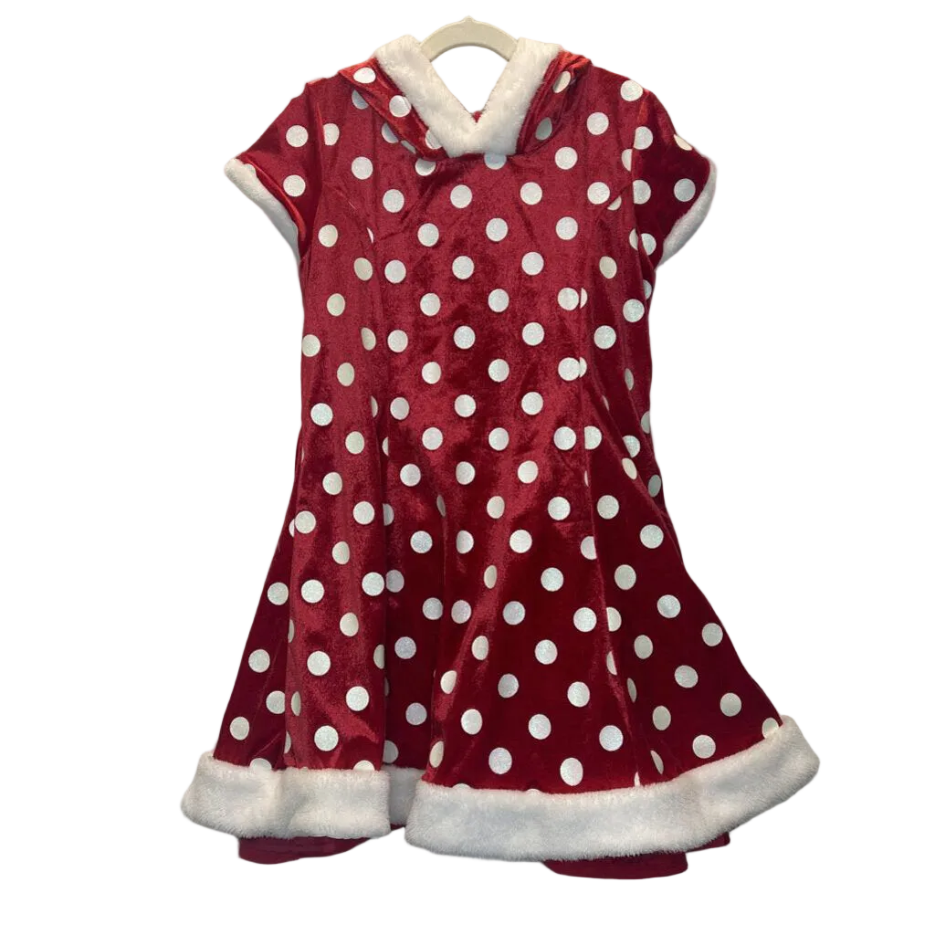 Hooded Christmas Minnie Dress