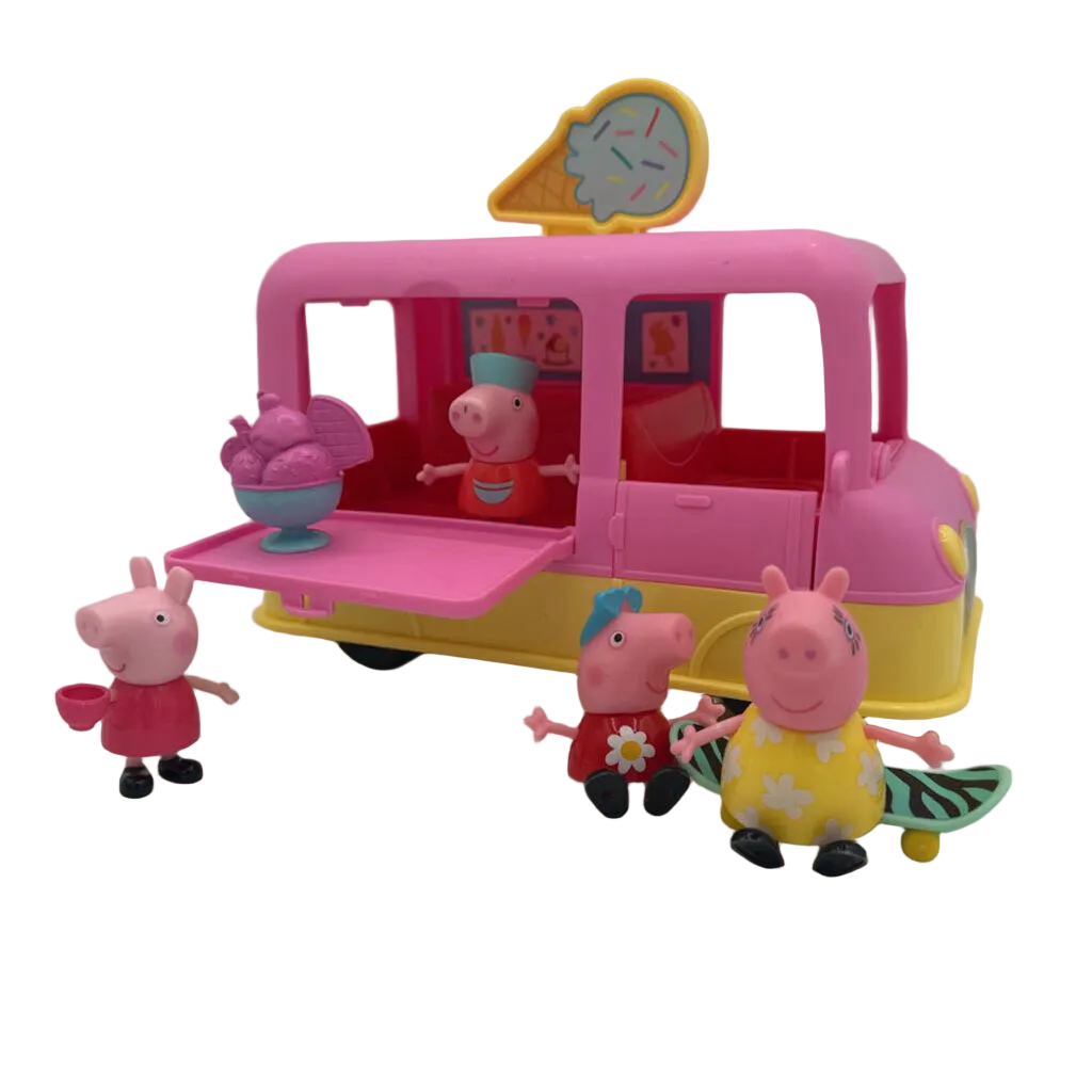 Peppa Pig Ice Cream Truck+ Figurine