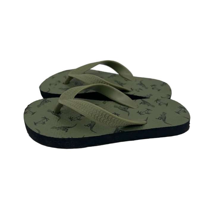 Flip Flops/ Dinosaur