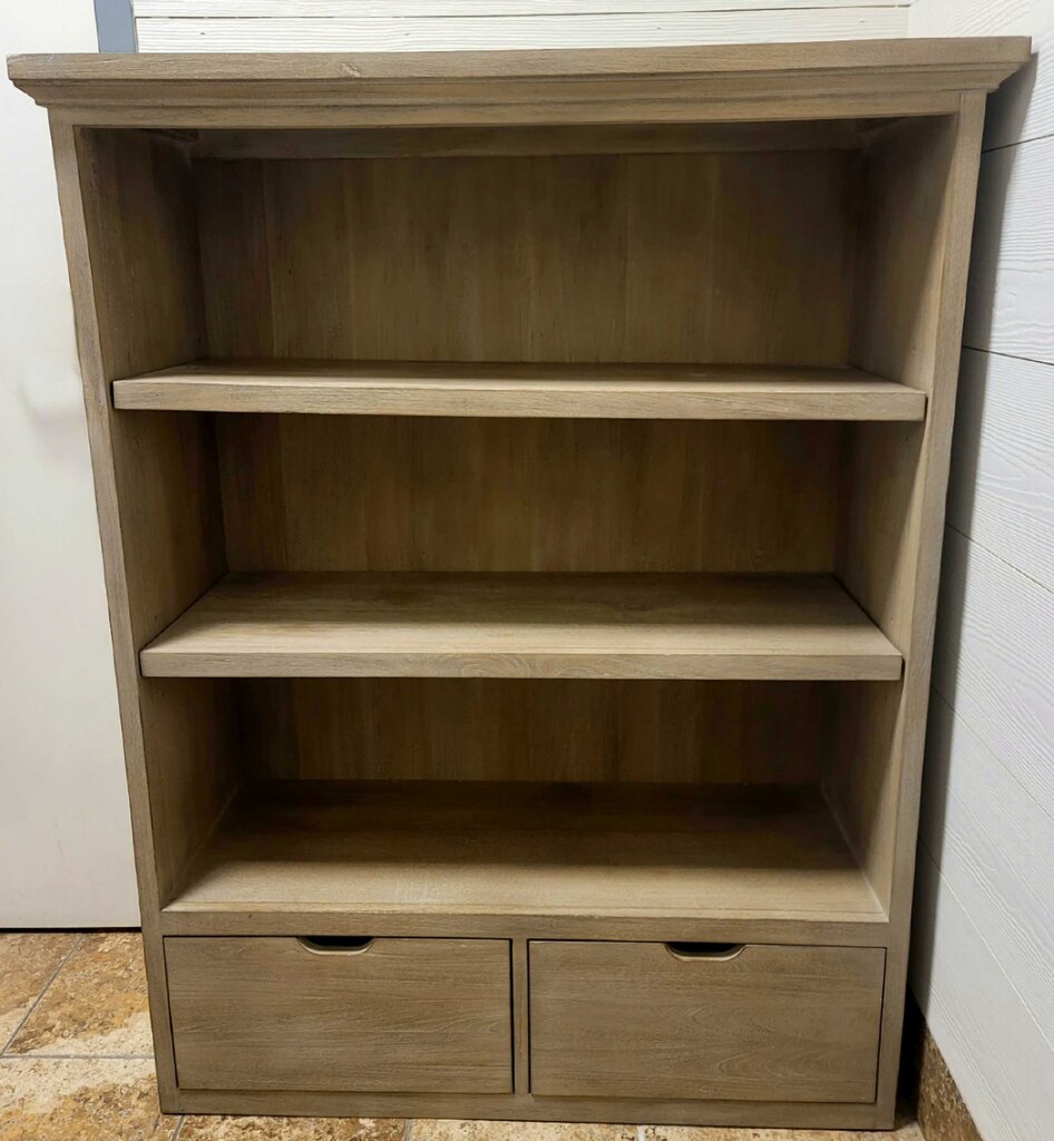 Bookcase/2 Shelves with Drawers