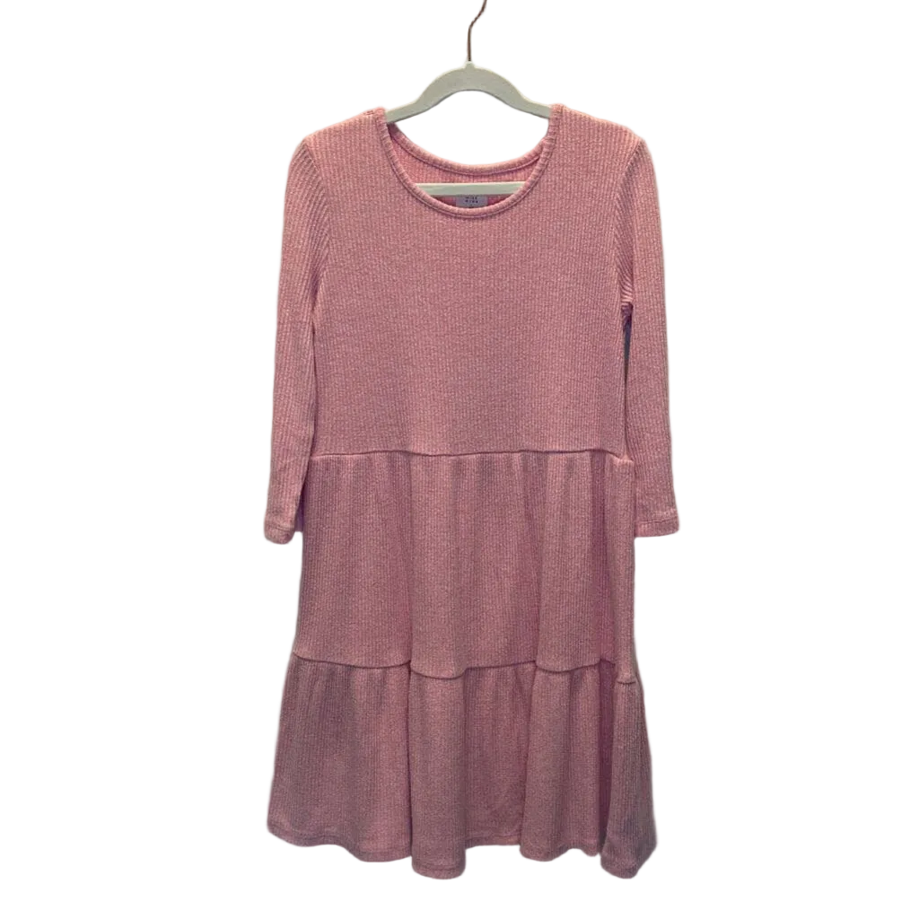 LS Ribbed Cotton Dress