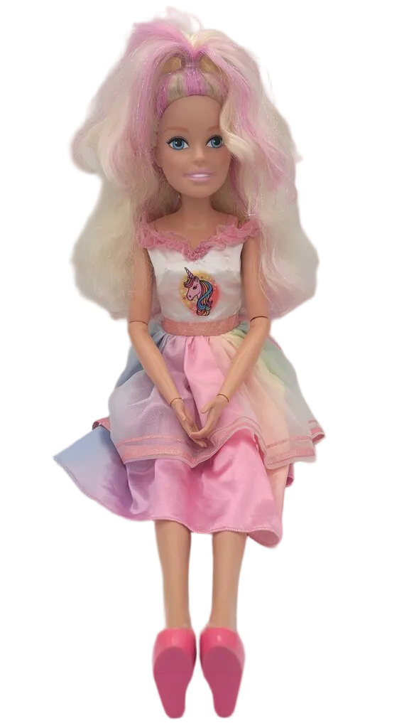 Giant Barbie Doll: Unicorn